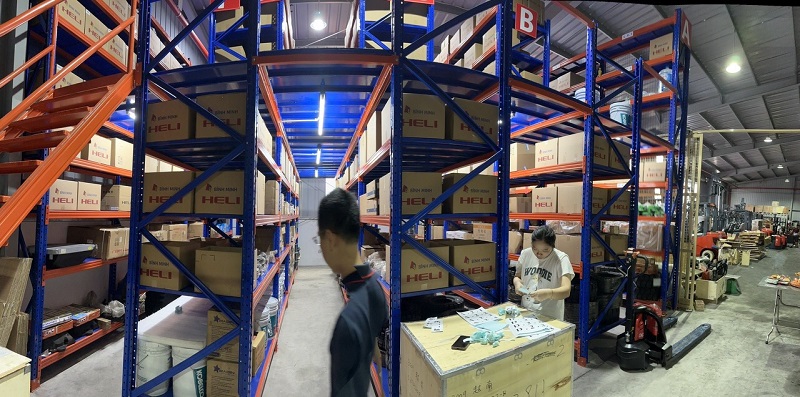 Tổng kho sạc xe nâng tay điện Heli