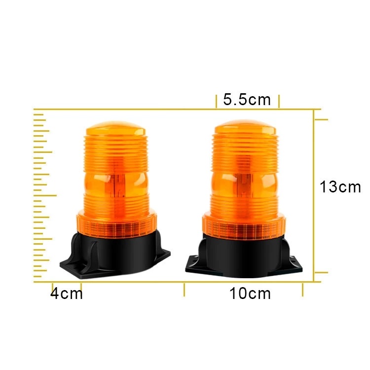 Kích thước đèn cảnh báo xoay xe nâng