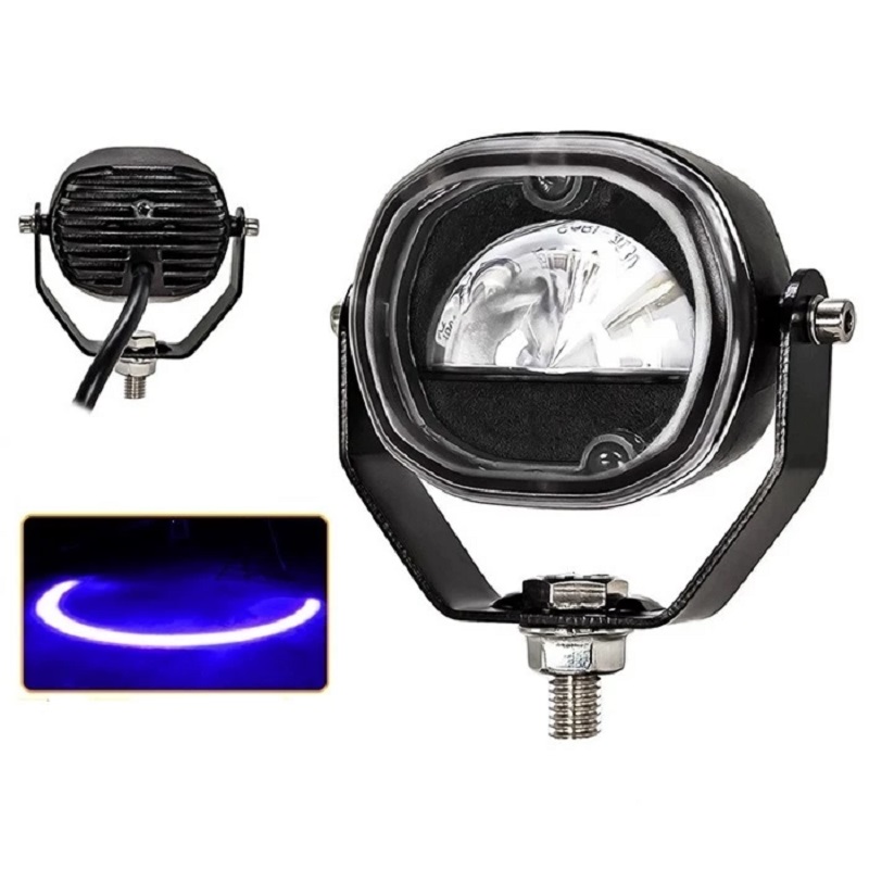 Đèn chữ U cho xe nâng 1-10 tấn LED xanh