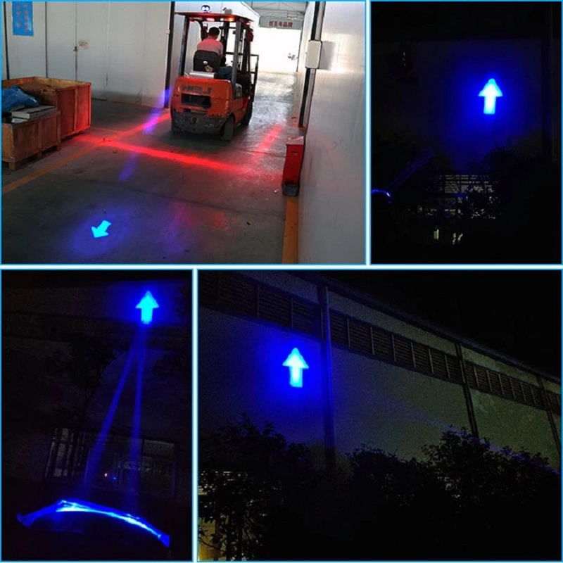 Đèn chiếu mũi tên xe nâng