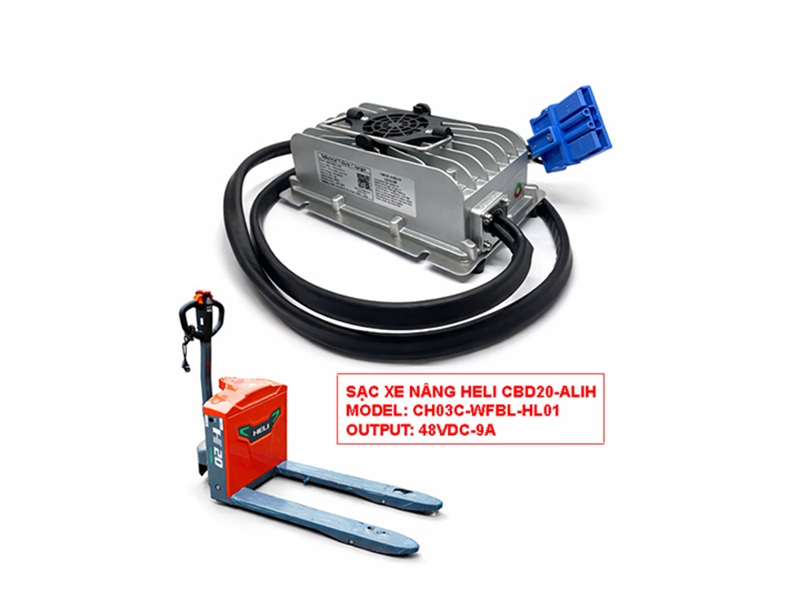 Sạc xe nâng Heli CBD20-ALIH 48V9A