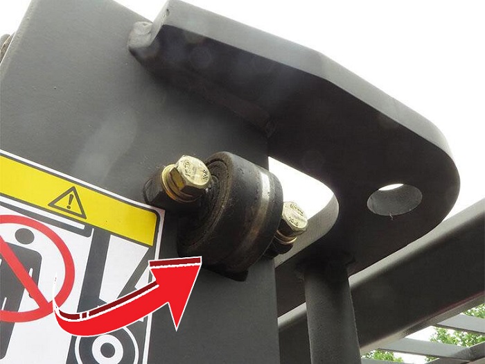 Vị trí bạc đạn xe nâng 23458-32051 (C2-3)