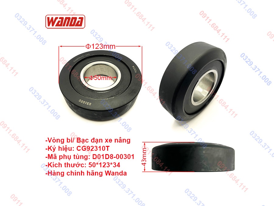 Vòng bi CG92310T (D01D8-00301)