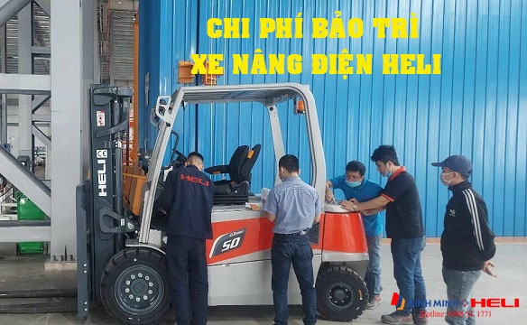 Bảo trì xe nâng điện Heli