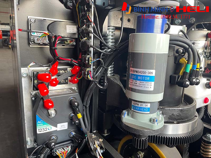 Motor trợ lực lái của xe nâng Heli