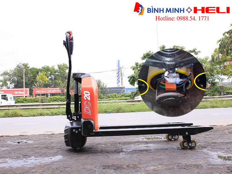 Motor xe nâng điện mini Heli