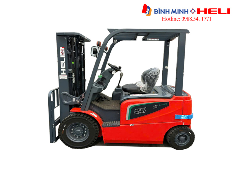 Xe nâng điện 2.5 tấn Heli giá rẻ