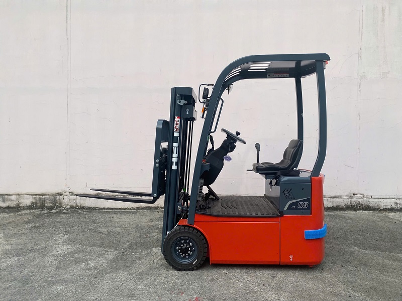 Xe nâng điện 3 bánh Heli 800kg-1.2 tấn