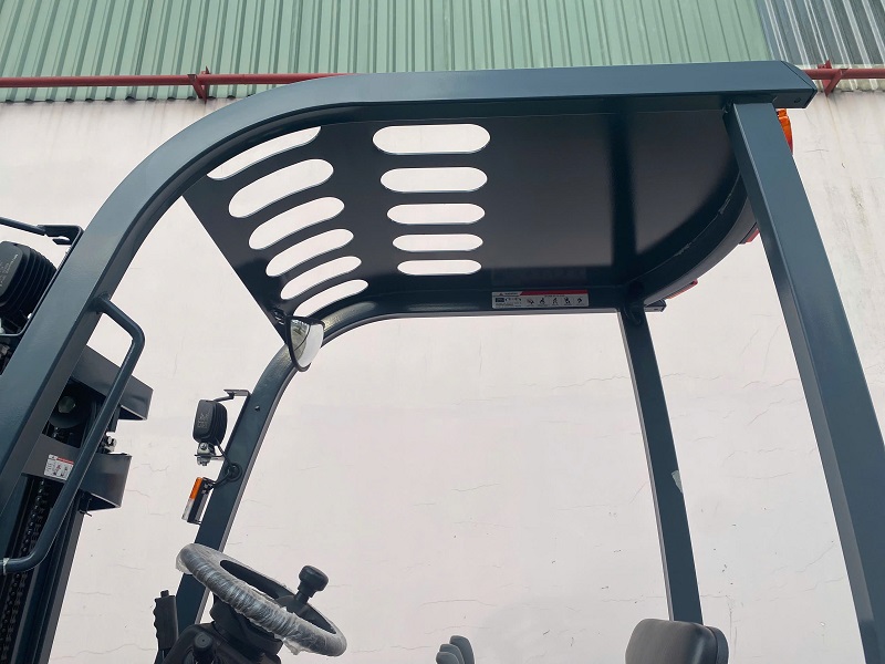 Cabin xe nâng điện 3 bánh Heli