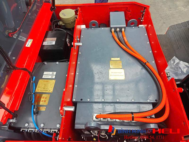 Pin Lithium xe nâng chống cháy nổ Heli