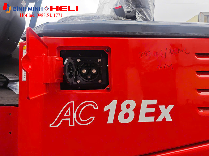 Cổng sạc xe nâng điện Heli