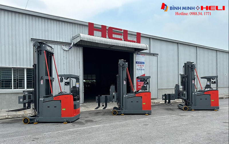 Xe nâng vna 3 chiều Heli