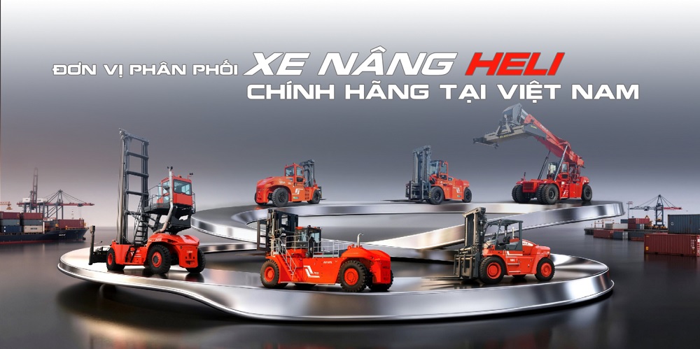 Đại lý phân phối xe nâng Heli tải trọng lớn tại Việt Nam