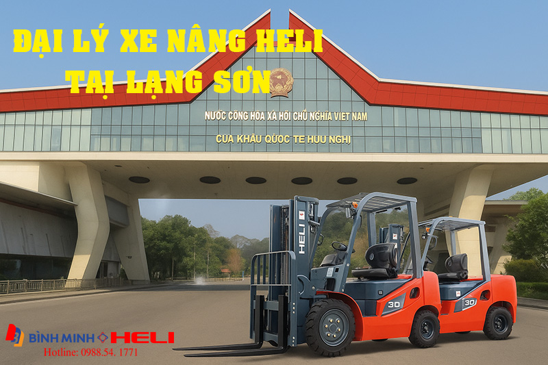 Đại lý xe nâng Heli tại Lạng Sơn