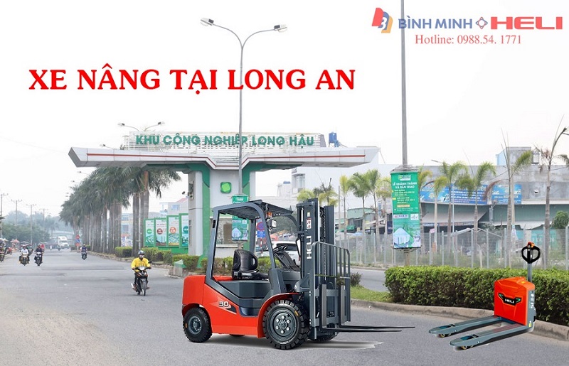 Đại lý cung cấp xe nâng tại Long An uy tín giá rẻ