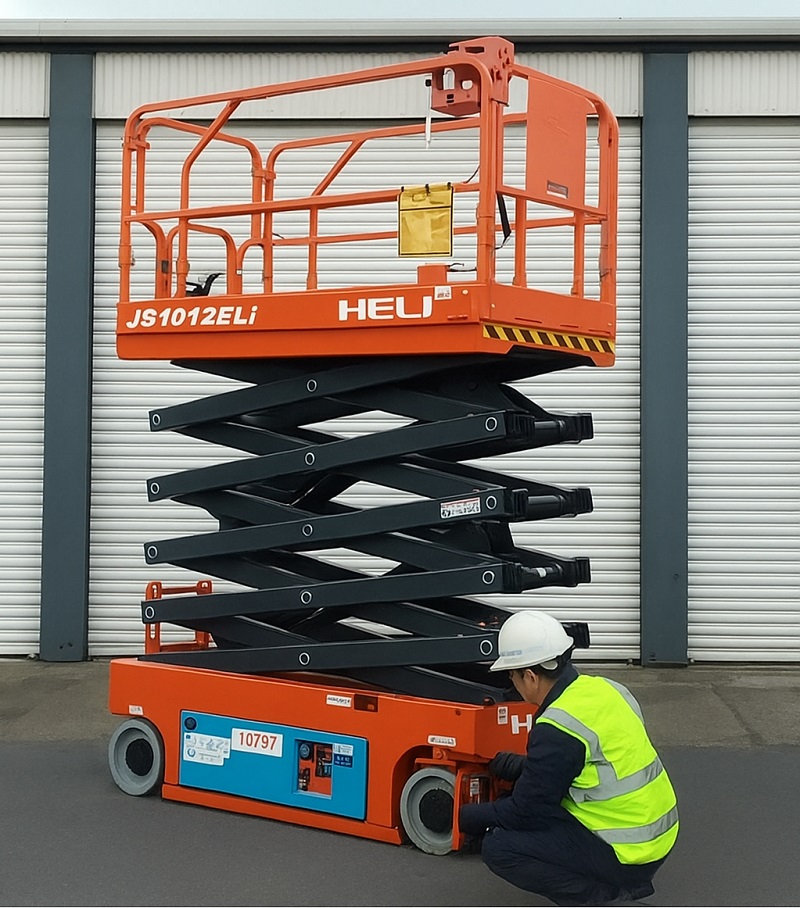 Bảo dưỡng xe nâng người Heli