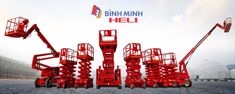 Giá xe nâng người Heli mới nhất