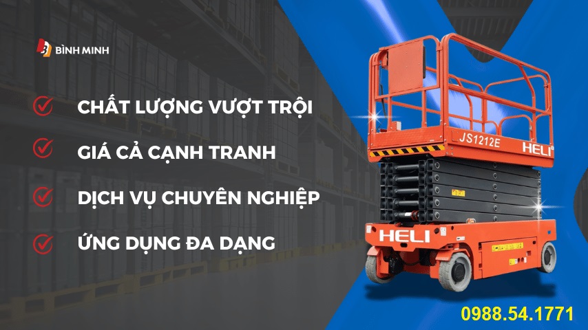 Đại lý xe nâng Heli Việt Nam