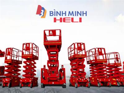 Giá xe nâng người Heli mới nhất 2025 và những điều cần biết