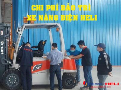 Chi phí bảo trì xe nâng điện Heli có cao không?