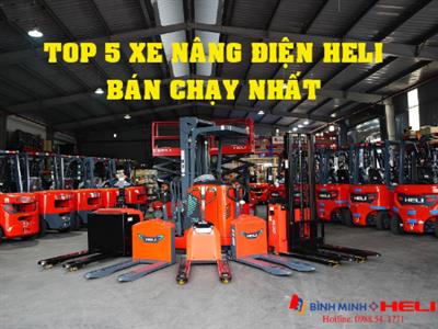 TOP 5 xe nâng điện Heli bán chạy nhất 2025