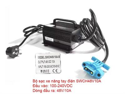 Sạc xe nâng SWCH48V10A cho xe nâng tay điện mini 2 tấn