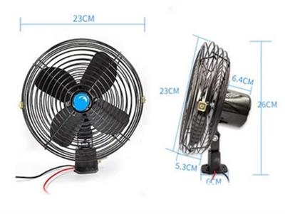 Quạt xe nâng lồng sắt 12V 24V